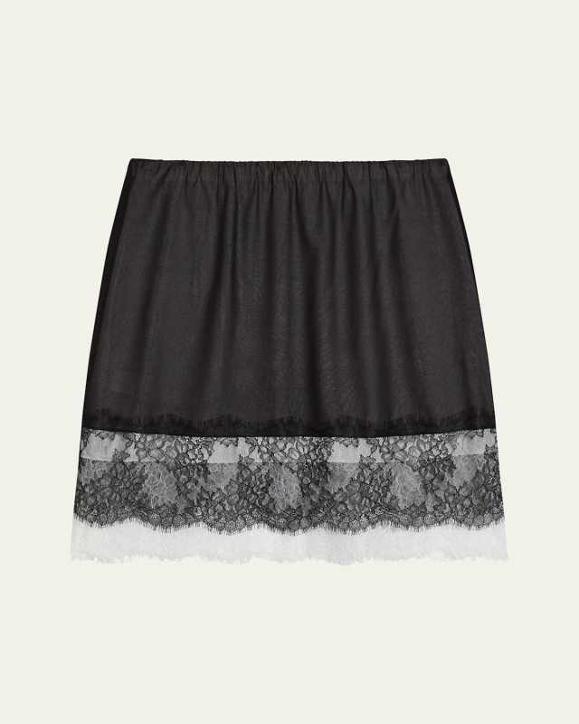 Lace Slip Skirt